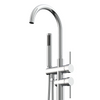 Kaiping Chrome Cascade Caño independiente Cascada moderna para duchas